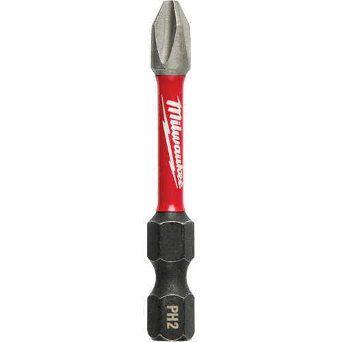 Tr&eacute;pan &agrave; choc Shockwave, Phillips, Embout #2, Prise 1/4", Longueur 2" Nuna Depot Inc.