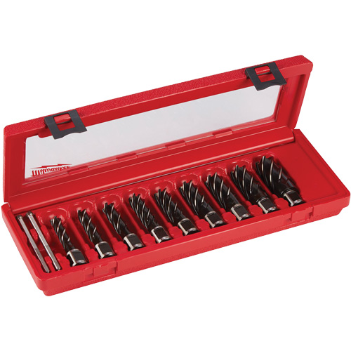 Annular Cutter Drill Bit Set, 9 Pieces, High Speed Steel Nuna Depot Inc.