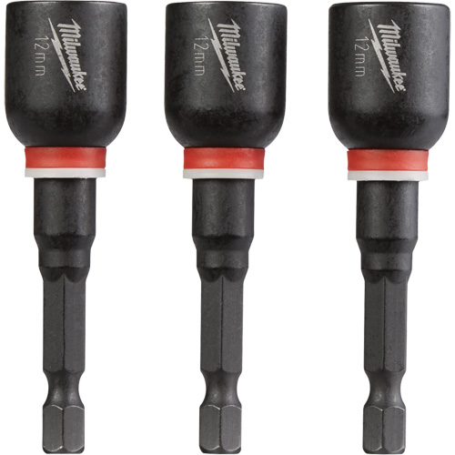 Tourne-&eacute;crou Shockwave Impact Duty, Embout 1/4", Prise 12 mm, 2-9/16" lo, Magn&eacute;tique Nuna Depot Inc.