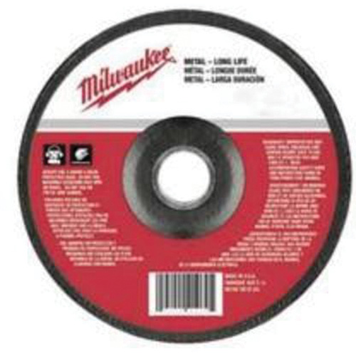 Grinding Wheel, 6" x 1/4", 7/8" Arbor, Aluminum Oxide, Type 27 Nuna Depot Inc.