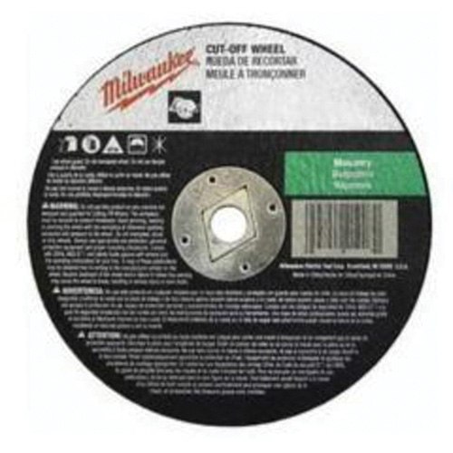 Reinforced Cut-Off Wheels, 7" x 1/8", 5/8" Arbor, Type 1, Silicon Carbide, 8730 RPM Nuna Depot Inc.