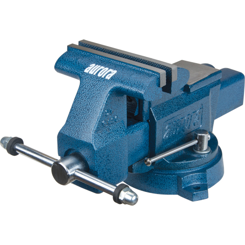 Utility Workshop Vise, 6" Jaw Width, 3-4/10" Throat Depth Nuna Depot Inc.