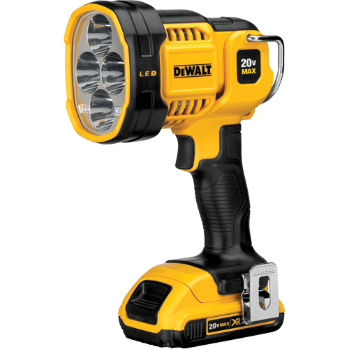 Max Cordless Jobsite Spotlight, LED, 1000 Lumens, Rechargeable Batteries Nuna Depot Inc.