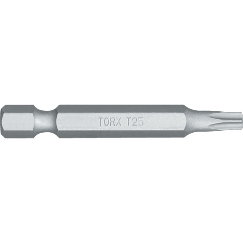 Embout de tournevis, Torx, Embout T-25, Prise 1/4", Longueur 4-4/5" Nuna Depot Inc.