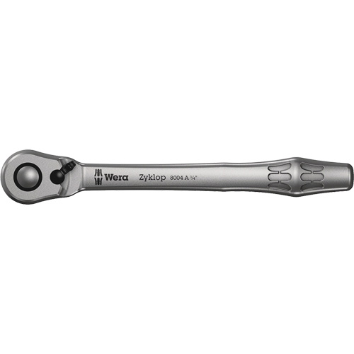 Zyklop Metal 1/4 Metal Ratchet with switch lever, 1/4" Drive, Plain Handle Nuna Depot Inc.