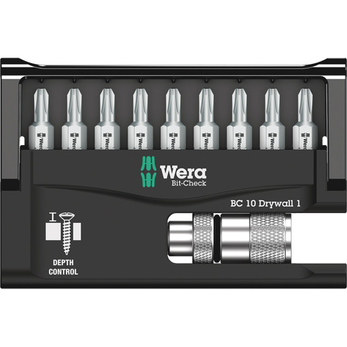 10-Piece Bit Check for Drywall Screws Nuna Depot Inc.