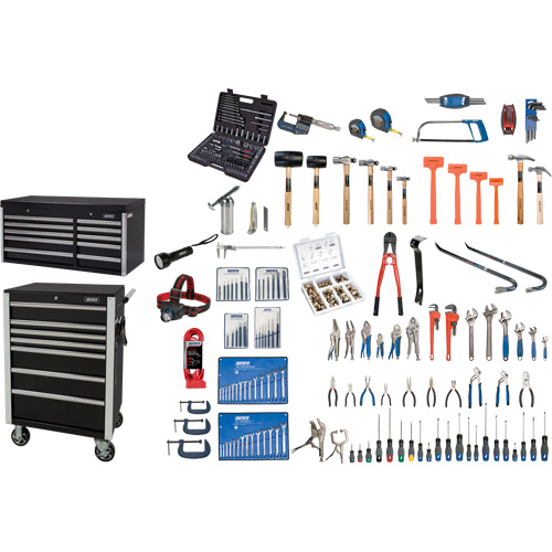 Ultimate Tool Set with Steel Chest and Cart, 358 Pieces Nuna Depot Inc.