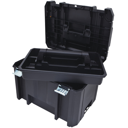 Coffre &agrave; outils profond TSTAK, 17-1/4" x 13" x 11-7/8", Noir Nuna Depot Inc.