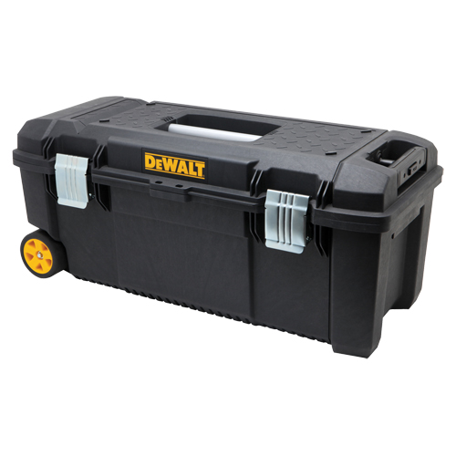 Tool Box on Wheels, 12-1/2" W x 28-1/2" D x 12" H, Black Nuna Depot Inc.