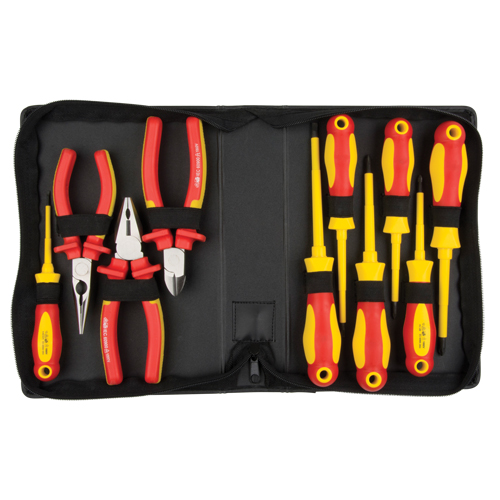 Ensemble d'outils isol&eacute;s, 1000 V, 10 Mcx Nuna Depot Inc.