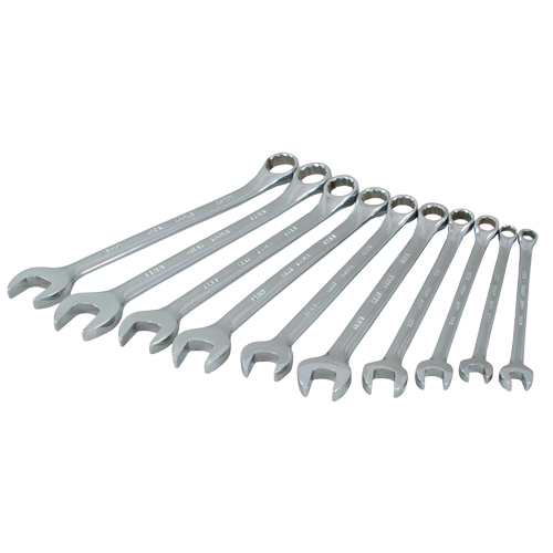 Wrench Set, Combination, 10 Pieces, Metric Nuna Depot Inc.
