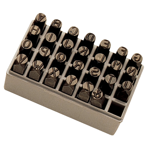 Jeu de lettres pour estampage &agrave; la main, 27 morceaux Nuna Depot Inc.