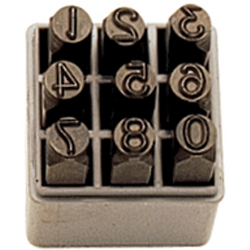 Number Hand Stamp Set, 9 Pieces Nuna Depot Inc.