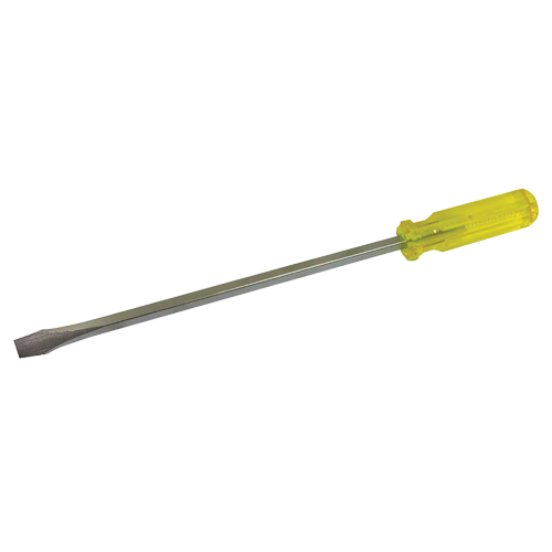 Slotted Screwdriver, 1/2", 16-3/4" L, Plastic Handle Nuna Depot Inc.