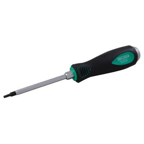 Square Screwdriver, #2 Tip, Hex, 8-1/4" L, Plastic Handle Nuna Depot Inc.
