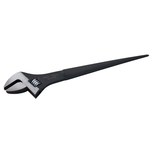 Structural Adjustable Wrench, 15" L, 1-3/4" Max Width, Black Oxide Nuna Depot Inc.