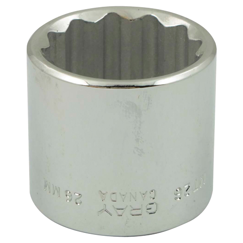 Socket, 6 mm, 3/8" Drive, 12 Points Nuna Depot Inc.