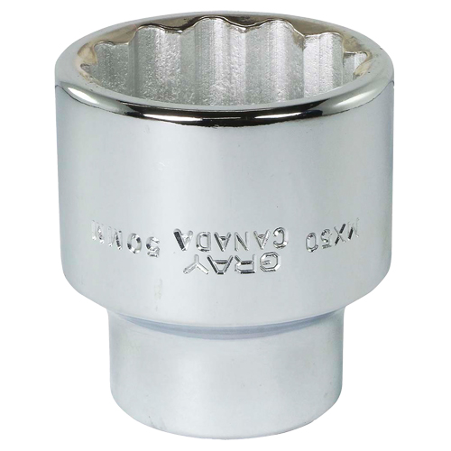 Douille, 50 mm, Prise 1", 12 pans Nuna Depot Inc.