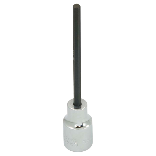 Tr&egrave;s longue douille &agrave; embout, 4 mm x 4" lo, Prise 3/8" Nuna Depot Inc.