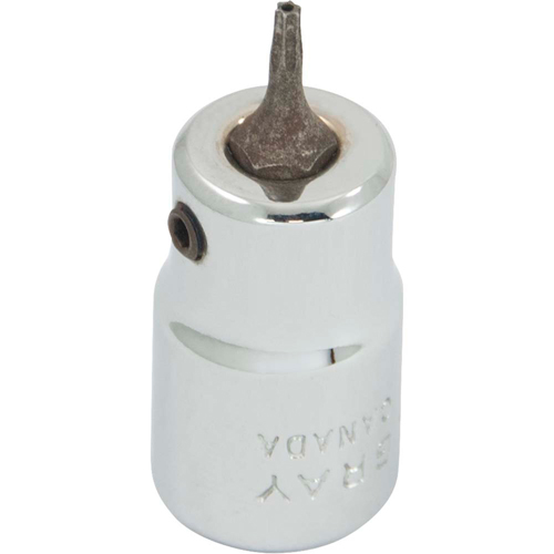 Bit Socket, Torx&reg;, T7 x 2-1/8" L, 3/8" Drive Nuna Depot Inc.