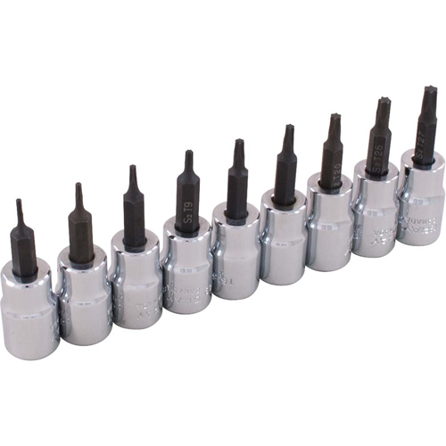 Socket Set, Torx&reg;, 3/8" Drive, 9 Pcs Nuna Depot Inc.