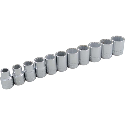 Socket Set, 11 Pcs, 3/8" Drive Size Nuna Depot Inc.