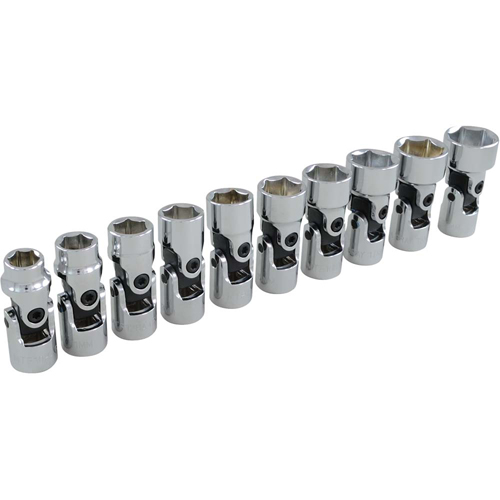 Universal Joint Socket Set, 10 Pcs, 3/8" Drive Size Nuna Depot Inc.