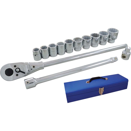 Jeu de douilles et accessoires, 15 Mcx, Prise de 3/4" Nuna Depot Inc.
