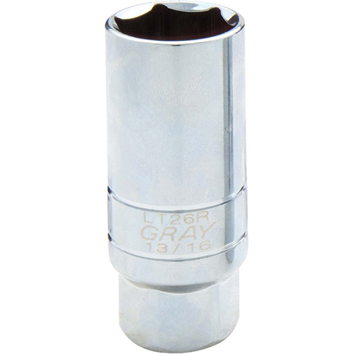 Spark Plug Socket, 3/8" Drive, 13/16" Socket, 1-1/10" L Nuna Depot Inc.
