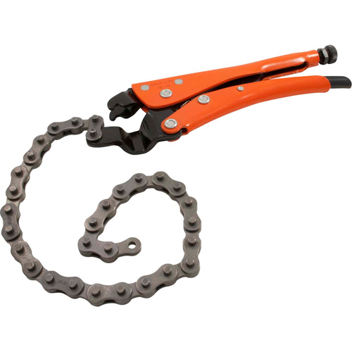 Locking Chain Clamp Pliers, 10" Length, Omnium Grip Nuna Depot Inc.