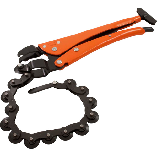 Pinces coupe-tuyau &agrave; chaîne verrouillables, Longueur 12-1/2", Prise Omnium Nuna Depot Inc.