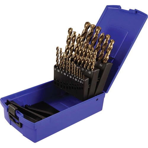 Drill Bit Set, 25 Pieces, High Speed Cobalt Nuna Depot Inc.