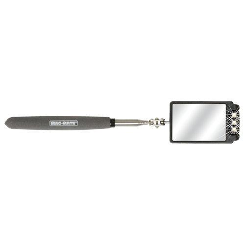 Inspection Mirror, Rectangular, 2-3/4" L x 1-7/8" W, Telescopic Nuna Depot Inc.