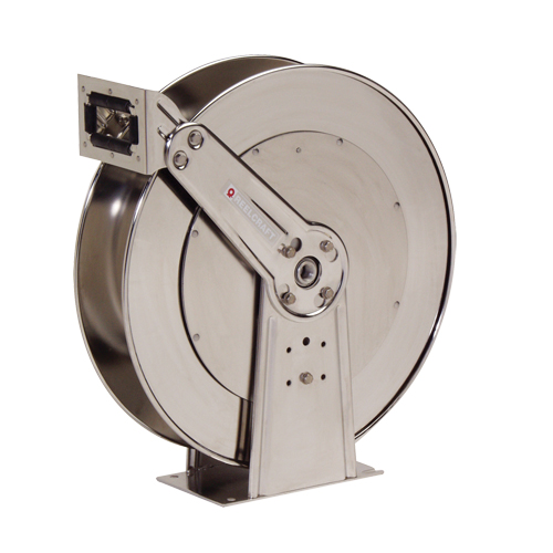 Stainless Steel Hose Reel, Single Hose, 10-1/2" W x 24" D x 25-3/8" H Nuna Depot Inc.