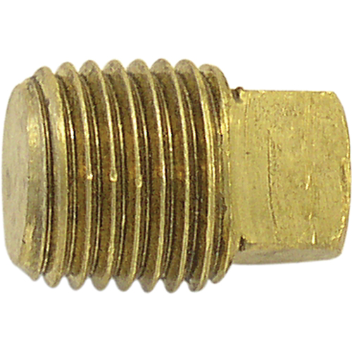 Pipe Plugs (Square Head), 3/8" Dia., Brass Nuna Depot Inc.