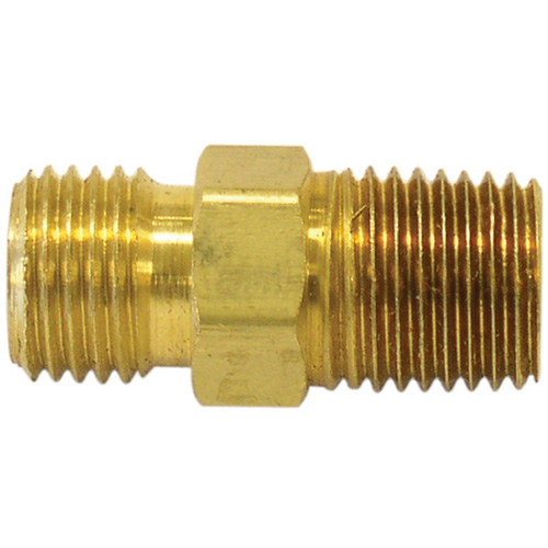 Reducer/Adapter Fitting, 3/8" x 1/4" Dia, Brass Nuna Depot Inc.