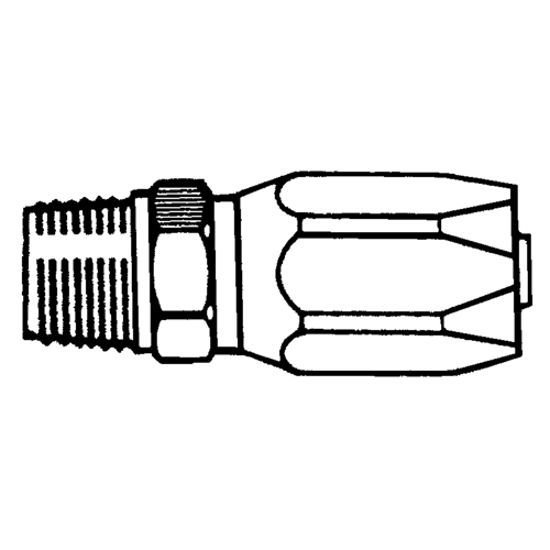 Fittings - Reusable Hose Fittings, 1/2" Dia., Brass Nuna Depot Inc.