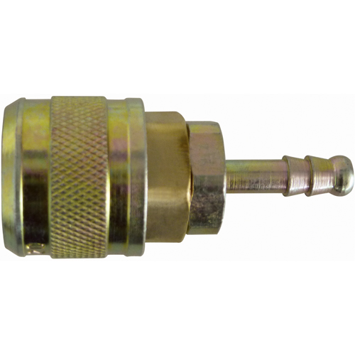 Automax 1/4" Hose Barb Quick Coupler, Brass Nuna Depot Inc.
