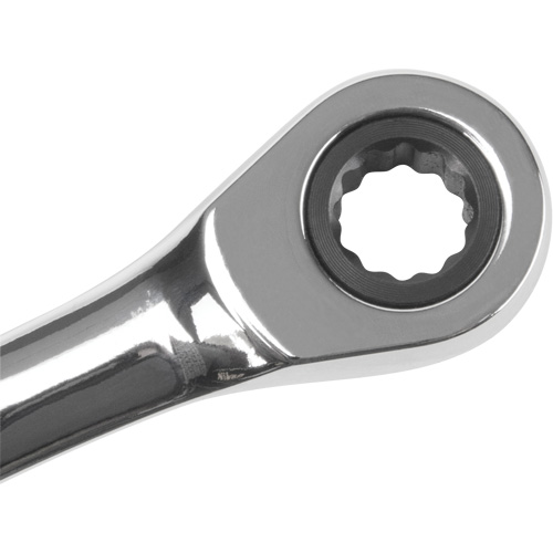 Cl&eacute; mixte &agrave; cliquet m&eacute;trique, 12 pans, 8 mm, Fini Chrome Nuna Depot Inc.