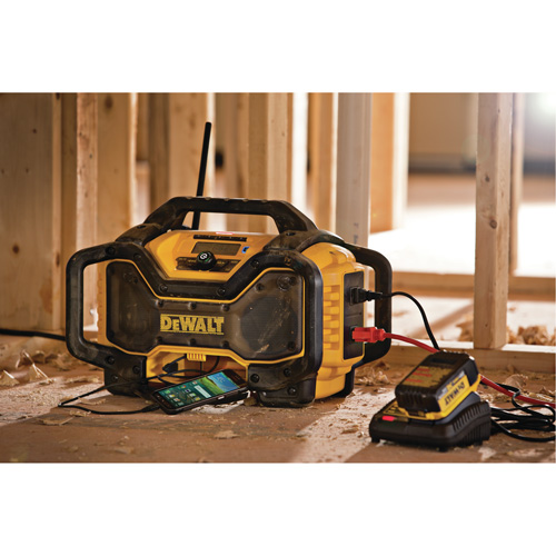 Jobsite Bluetooth Radio (Tool Only), Lithium-Ion, 60V Nuna Depot Inc.