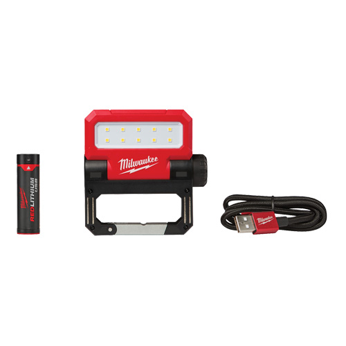 Projecteur d'illumination pivotant Rover USB, DEL, 550 lumens, Piles Rechargeable Nuna Depot Inc.