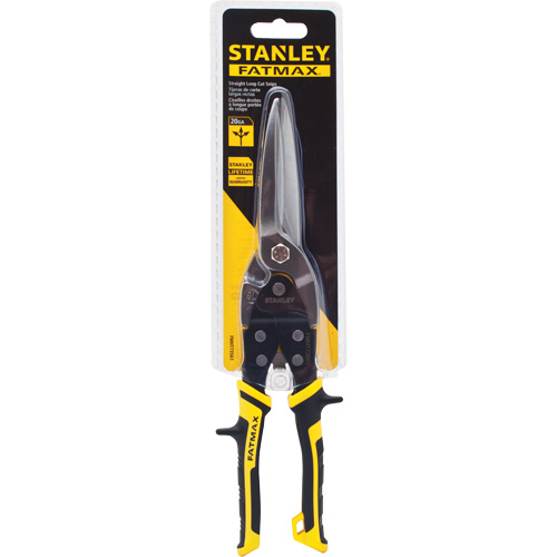 Fatmax&reg; Long Cut Snips, 3-9/50" Cut Length, Straight Cut Nuna Depot Inc.
