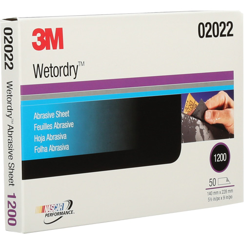 Wetordry 401Q Abrasive Sheet, 5-1/2" x 9", Fine Grit, Silicon Carbide Nuna Depot Inc.