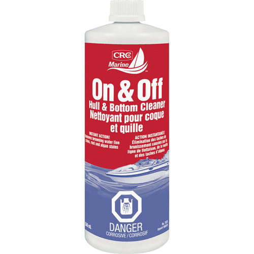 Nettoyant pour coques et parois inf&eacute;rieures de bateaux On & Off, 946 ml, Bouteille Nuna Depot Inc.