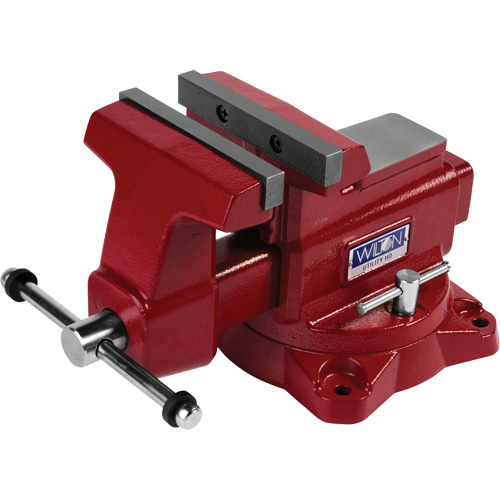 Utility HD Bench Vise, 6-1/2" Jaw Width, 4-1/4" Throat Depth Nuna Depot Inc.