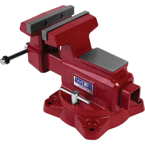 Utility HD Bench Vise, 6-1/2" Jaw Width, 4-1/4" Throat Depth Nuna Depot Inc.
