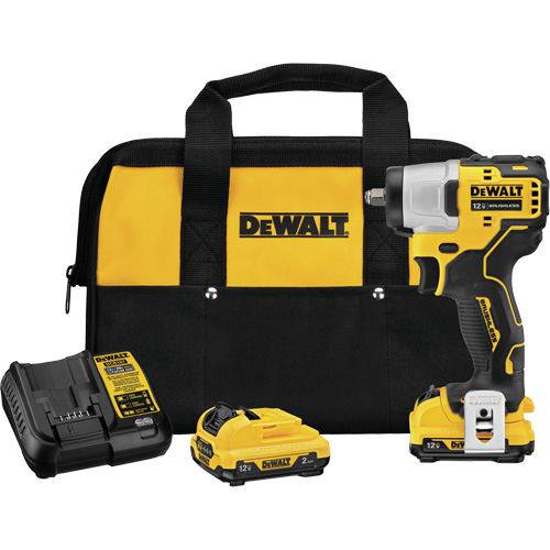 Ensemble de cl&eacute; &agrave; choc avec moteur sans balai Xtreme, 12 V, Mandrin 3/8" Nuna Depot Inc.