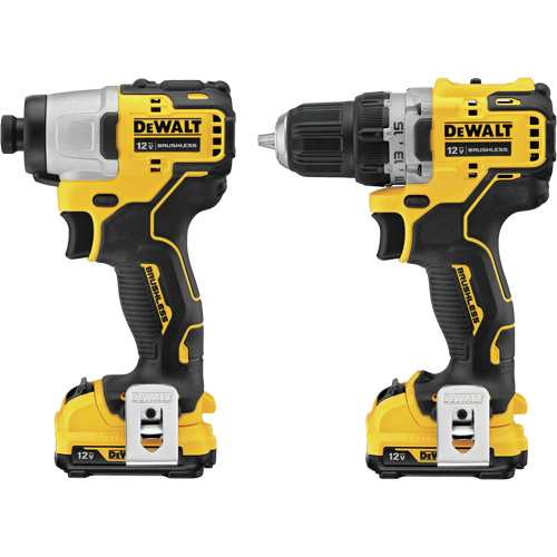 Xtreme Brushless Drill & Impact Driver Kit, Lithium-Ion, 12 V Nuna Depot Inc.