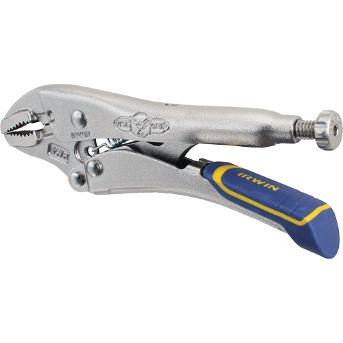 Fast Release Locking Pliers with Wire Cutter, 5" Length, Curved Jaw Nuna Depot Inc.