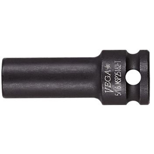 Douille &agrave; paroi mince, Chocs, 1/2", Prise 3/8", 6 pans, Profond Nuna Depot Inc.